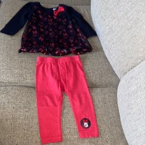 Minnie mouse baby set